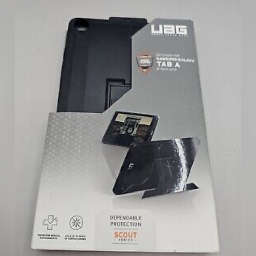 UAG Case For Samsung Galaxy Tab A 8-Inch 2019 Black Scout Series